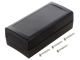 Carcasă ABS neagră IP53 60x120x40mm