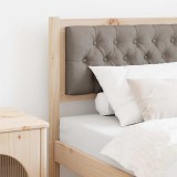 VidaXL Tăblie cap Altele Maroniu și taupe 80 cm Lemn masiv de pin 879037