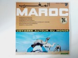 Maroc, vinil LP Muzica traditional folclor autentic, Philips , VG++, Populara