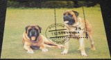 Ciuvașia (Rusia) 2001 &ndash; Bullmastiff &ndash; Coliță filatelică CTO -A61