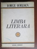 Limba literara