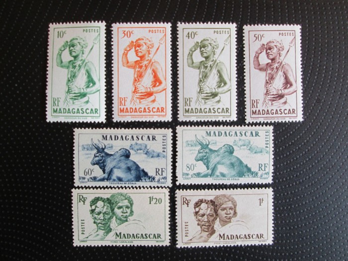 MADAGASCAR SERIE MNH=82