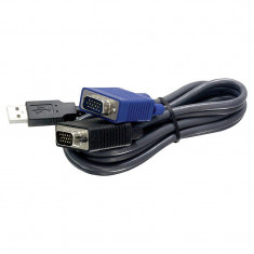 Cablu KVM Trendnet TK-CU10 USB/VGA 3.1 m foto