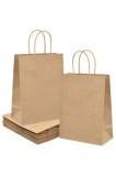 Cumpara ieftin Set de 12 pungi de h&acirc;rtie, 33 x 26 x 12 cm
