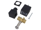 Ventil electromagnetic G 1/4 AIGNEP 2/2 NC 230VAC alamă FKM