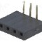 Conector 4 pini, seria {{Serie conector}}, pas pini 2.54mm, CONNFLY - DS1024-1*4R2