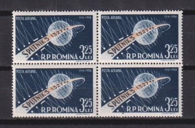 AL III-LEA SATELIT ARTIFICIAL SPUTNIK 3 LP 460 MNH foto