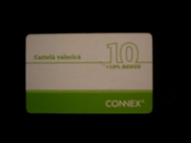 B12 25 - Card incarcare mobil - foarte vechi - piesa de colectie