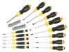 Kit şurubelniţe 34 buc STANLEY