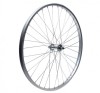 Roata fata bicicleta dubla din aluminiu 28&quot;, culoare argintiu Cod:AWR2804
