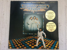 Saturday night fever soundtrack 2 lp dublu disc vinyl muzica pop disco germany foto