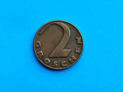 2 Groschen 1925 Austria foto