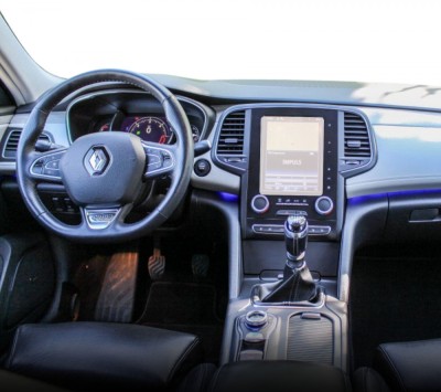 Folie Protectie Navigatie Renault Talisman 2016-2019, Duragon, protectie Display Navigatie, silicon Transparent, Anti-zgarieturi, kit instalare foto