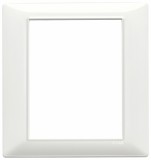 Rama Ornament 8M Vimar Plana alb 14668.01