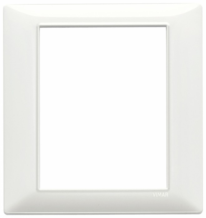 Rama Ornament 8M Vimar Plana alb 14668.01