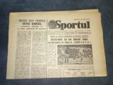 ZIARUL SPORTUL 29 APRILIE 1983 CRAIOVA BENFICA