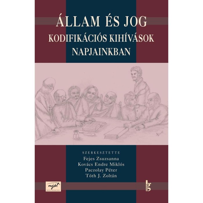 &Aacute;llam &eacute;s jog - kodifik&aacute;ci&oacute;s kih&iacute;v&aacute;sok napjainkban - Fejes Zs.
