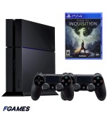 Consola Sony Playstation 4 Ps4 500gb + Doua Controllere + Dragon Age: Inquisition PlayStation 4, Second-Hand