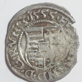 Ungaria 1 denar 1555 KB argint Ferdinand l