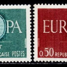 C4609 - Franta 1960 - Europa 2v. neuzat,perfecta stare