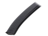 Ecran Margini PVC Negru 10m x 16mm