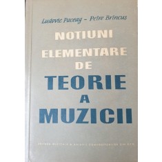NOTIUNI ELEMENTARE DE TEORIE A MUZICII - LUDOVIC PACEAG