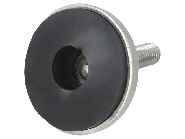 Picioruș rigid oțel inoxidabil 55mm M12