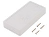 Carcasa universala ABS gri IP54 HAMMOND 1599BGYCP 65 x 130 x 25 mm