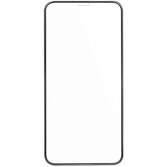 Folie de protectie Ecran OEM pentru Apple iPhone 11 / XR, Sticla Securizata, Full Glue, Set 10 bucati, 9D, Neagra