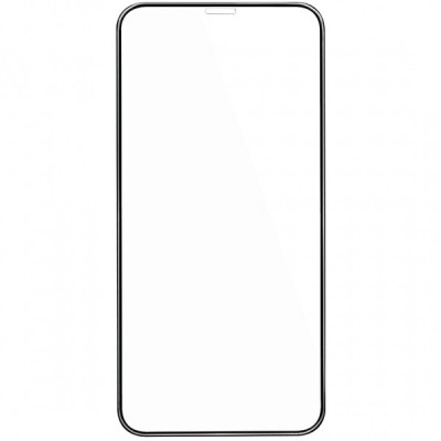 Folie de protectie Ecran OEM pentru Apple iPhone 11 / XR, Sticla Securizata, Full Glue, Set 10 bucati, 9D, Neagra foto