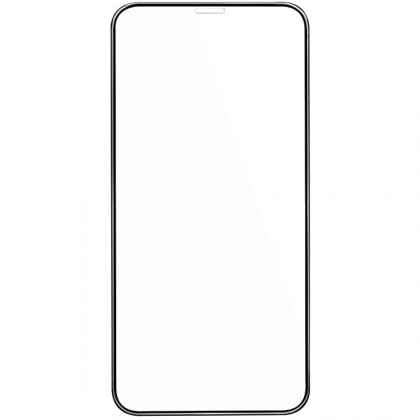 Folie de protectie Ecran OEM pentru Apple iPhone 11 / XR, Sticla Securizata, Full Glue, Set 10 bucati, 9D, Neagra