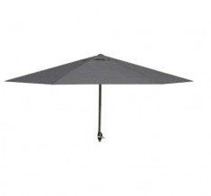 Umbrela antivant Windbreak Garden de gradina negru/gri 2,50 m. foto