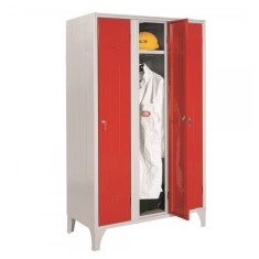 VESTIAR METALIC CU PICIOARE SI 3 USI COLOR 111/03, 1050x350x1800 mm (LxlxH), Italia