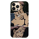 Husa compatibila cu Apple iPhone 15 Pro Max model Ryomen Sukuna Jujutsu Kaisen, Silicon, TPU, Viceversa, Transparent, Carcasa