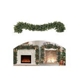 Ghirlandă de Crăciun 1.8m din Ramuri Artificiale de Pin Apuseni Verde Clasic, Lungime 180cm, Lo