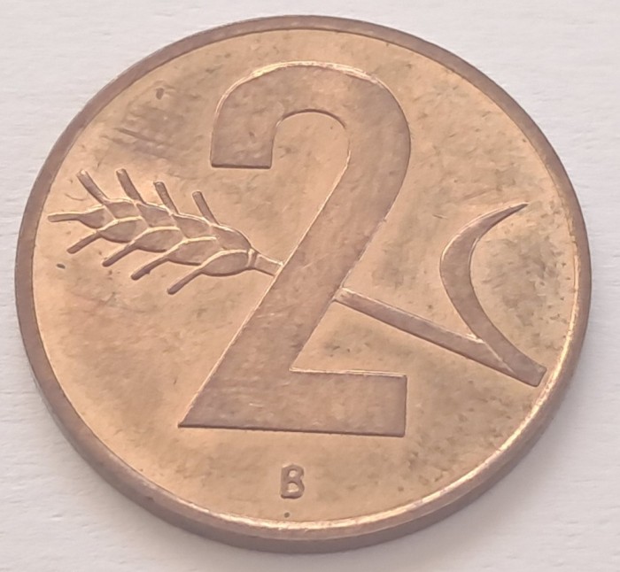 Elvetia , 2 Rappen 1968