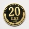 20 LEI 2000 DIN SET DE MONETARIE 2000 . PROOF .