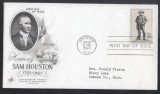 United States 1964 Sam Houston FDC K.612