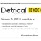 Detrical vitamina D 1000 UI, 60 comprimate, Zdrovit