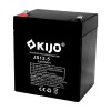 Acumulator AGM KIJO 12V 5Ah F1 JS12-5, Baterie VRLA, Telecomunicatii, Alarma, UPS, Fara mentenanta, 90x70x101mm