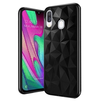 Husa Pentru SAMSUNG Galaxy A40 - Luxury Prism TSS, Negru foto