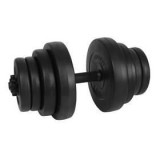 Cumpara ieftin Set Gantera Master - 20 Kg, Negru Ultimate FactoryBikes