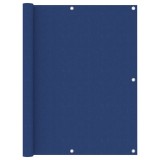 Cumpara ieftin Prelata balcon albastru 120x400 cm tesatura Oxford