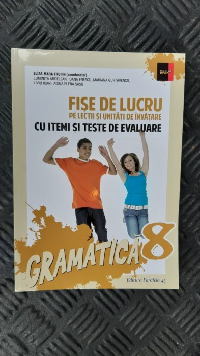 GRAMATICA CLASA A VIII A FISE DE LUCRU PE LECTII ARDELEAN , GURTAVENCO ,SASU