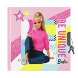 Jurnal cu incuietoare, Starpak, Barbie, 13.5 x 13.5 cm
