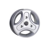 Jante aliaj DY247 13x5.5 ET38 argintii pentru Dacia 1300, 1310 si Renault 12