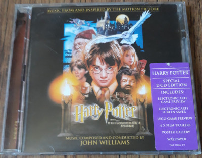 CD Harry Potter And The Philosopher&amp;#039;s Stone Soundtrack - John Williams [2 CD] foto