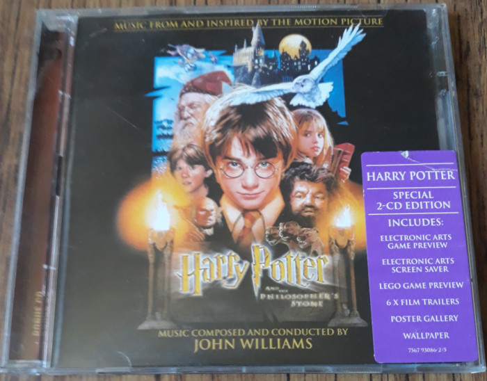CD Harry Potter And The Philosopher&#039;s Stone Soundtrack - John Williams [2 CD]