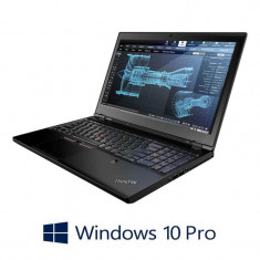 Laptop Refurbished Lenovo ThinkPad P50, E3-1535M v5, 4K IPS, M2000M 4GB, Win 10 Pro foto