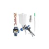 Pistol de vopsit pneumatic, duza 1,3 mm, vas 600 ml, Verke